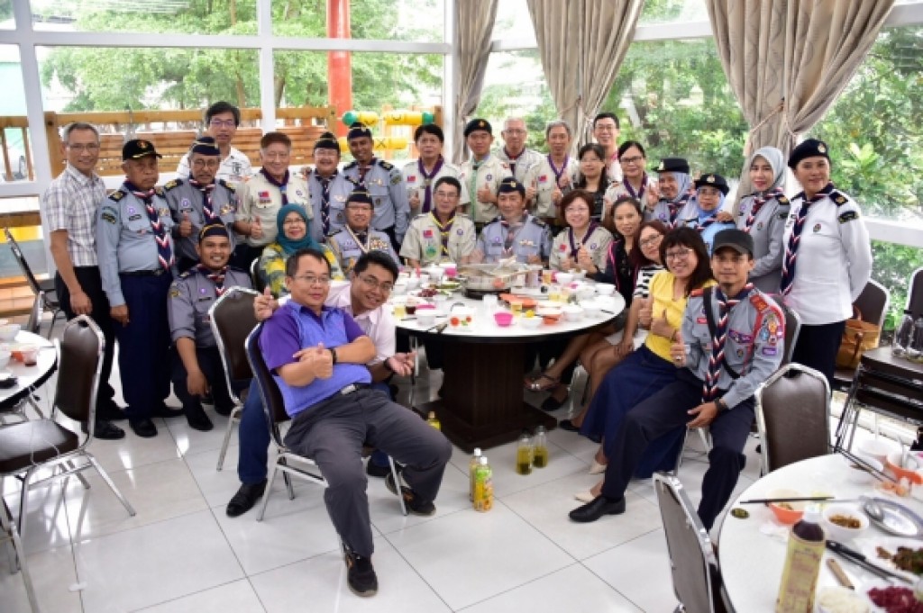 馬來西亞童軍總會副理事長Datuk Dr. Awang Zaini參訪團