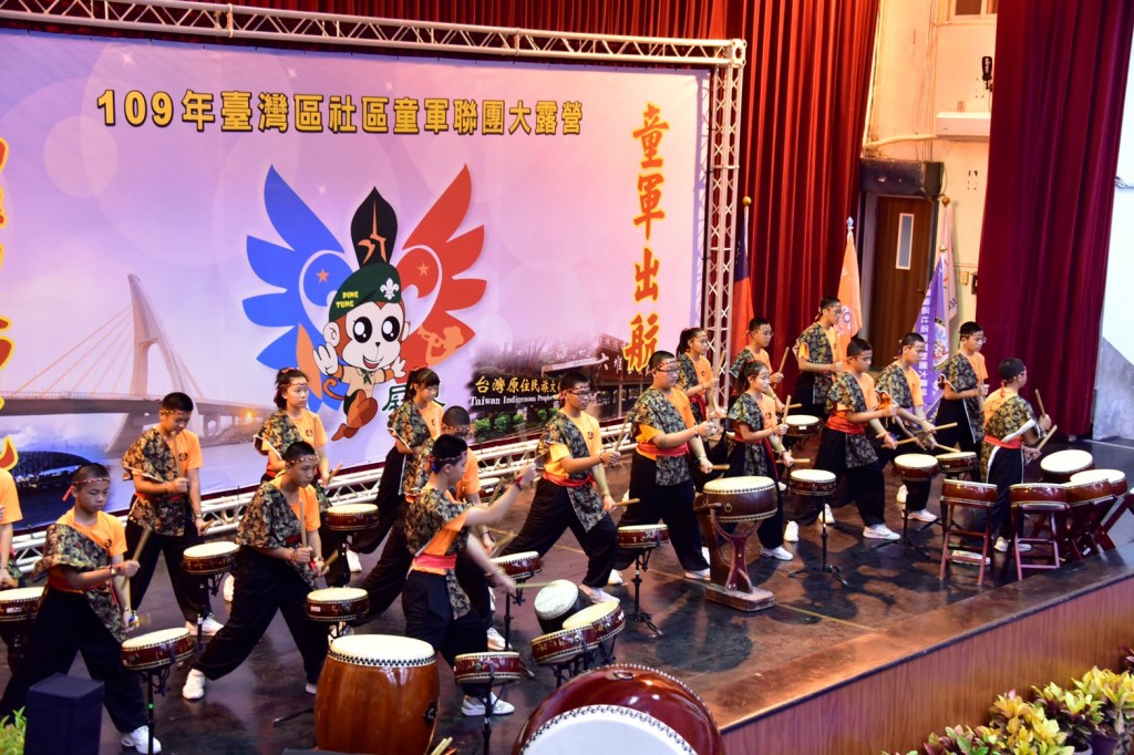 9996109年臺灣區社區童軍聯團大露營相片圖示