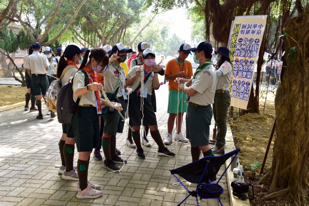16018屏東縣110年童軍領袖訓練營相片圖示