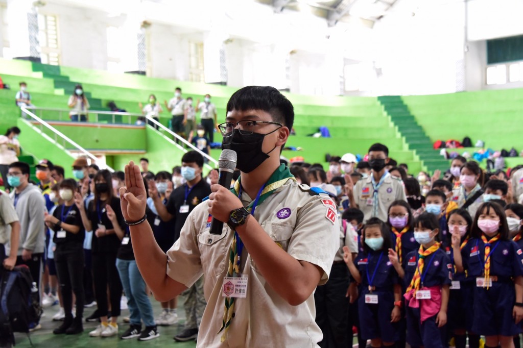 17935屏東縣慶祝110年童軍節大會相片圖示