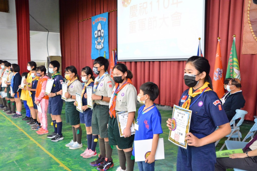 17964屏東縣慶祝110年童軍節大會相片圖示