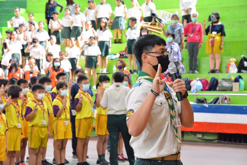 18053屏東縣慶祝110年童軍節大會相片圖示