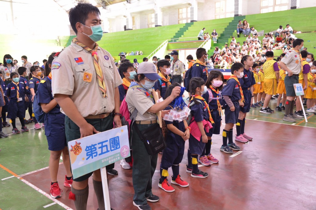 18095屏東縣慶祝110年童軍節大會相片圖示