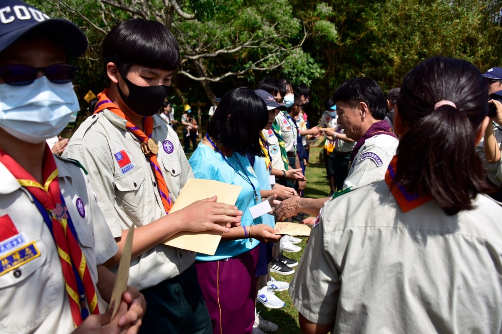 18154屏東縣慶祝110年童軍節大會相片圖示