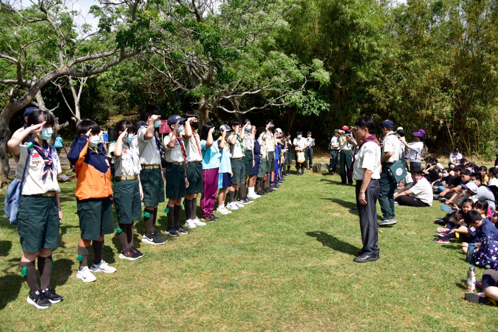 18156屏東縣慶祝110年童軍節大會相片圖示