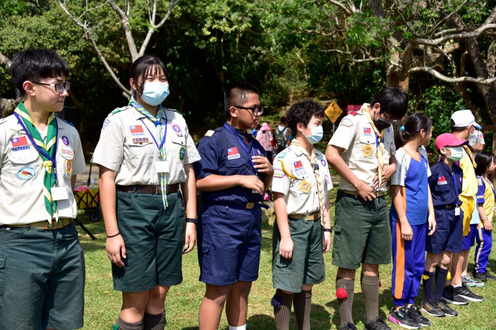 18157屏東縣慶祝110年童軍節大會相片圖示