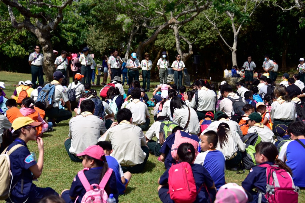 18163屏東縣慶祝110年童軍節大會相片圖示