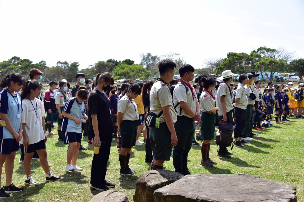 18165屏東縣慶祝110年童軍節大會相片圖示