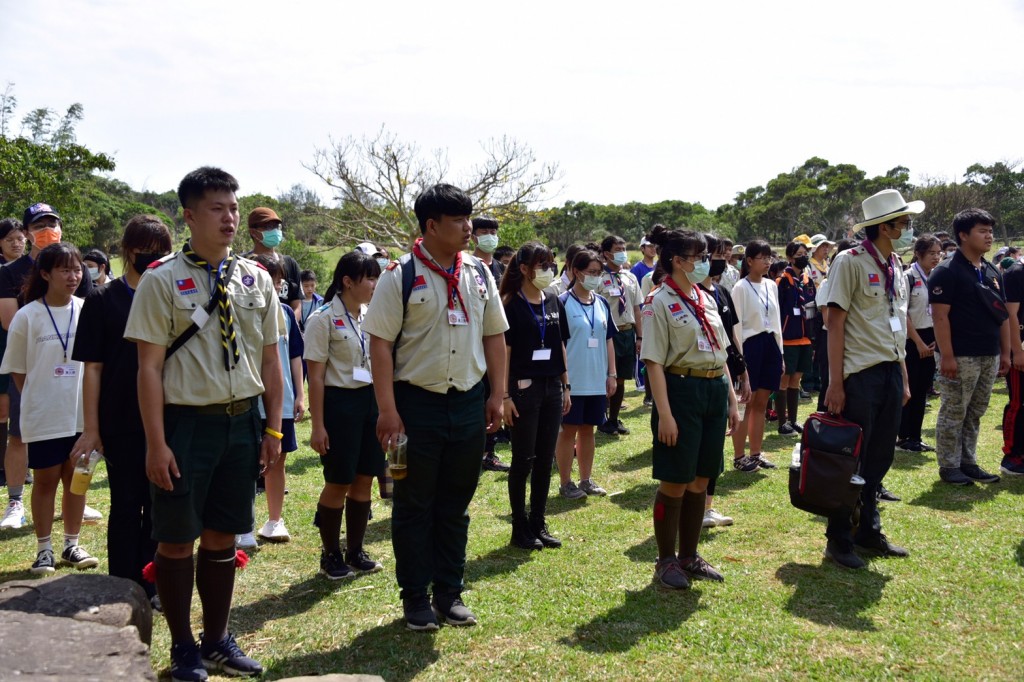 18166屏東縣慶祝110年童軍節大會相片圖示