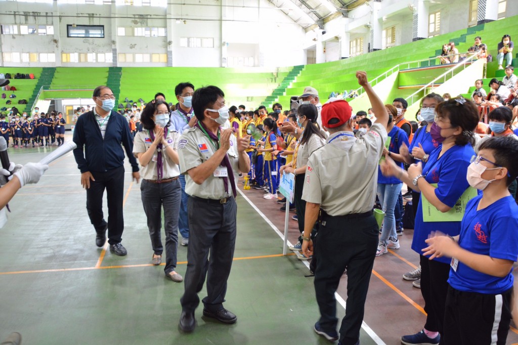 18264屏東縣慶祝110年童軍節大會相片圖示