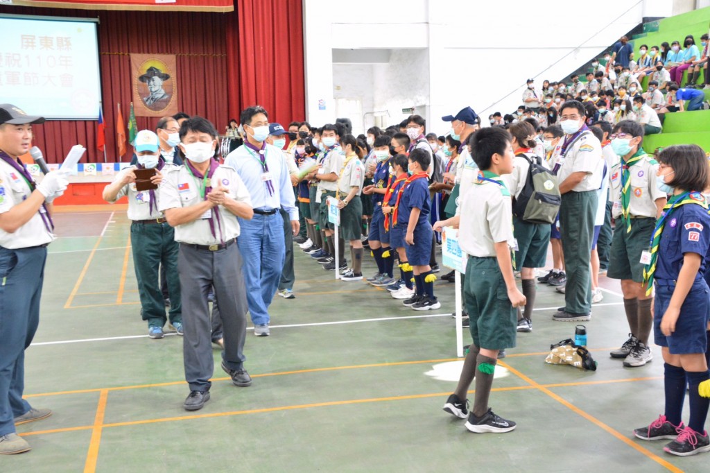 18277屏東縣慶祝110年童軍節大會相片圖示