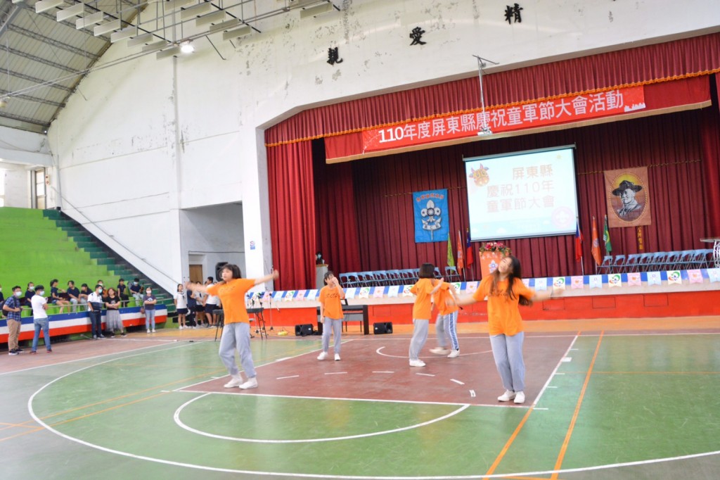 18308屏東縣慶祝110年童軍節大會相片圖示