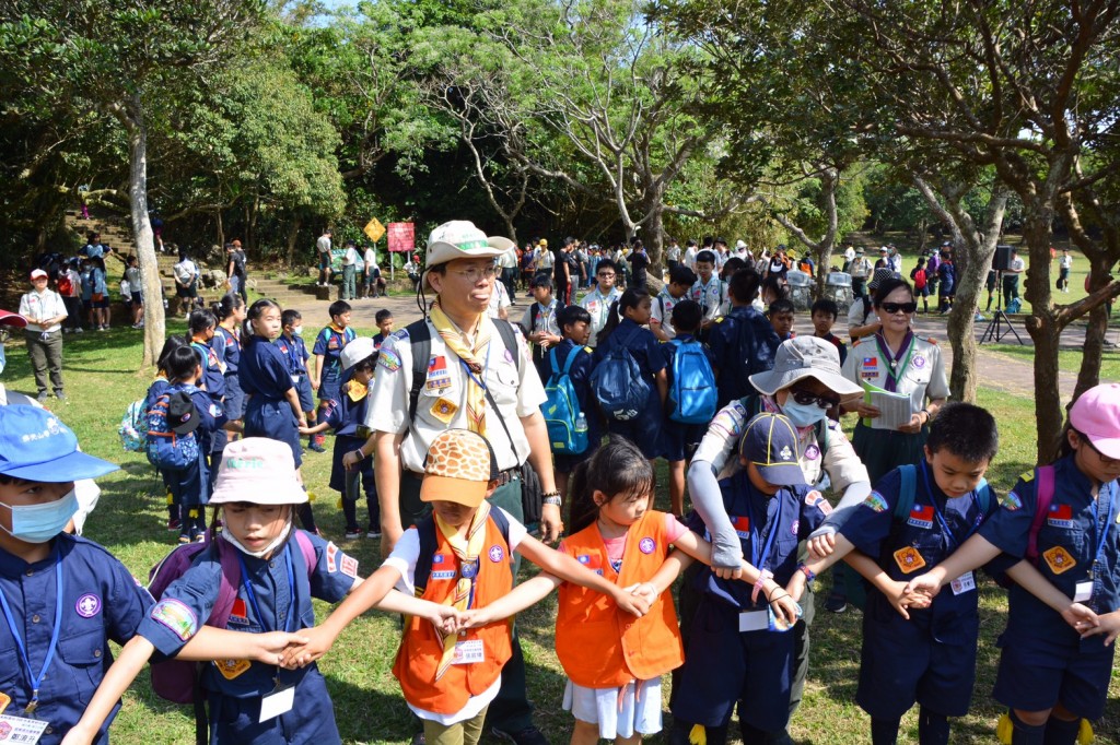 18373屏東縣慶祝110年童軍節大會相片圖示