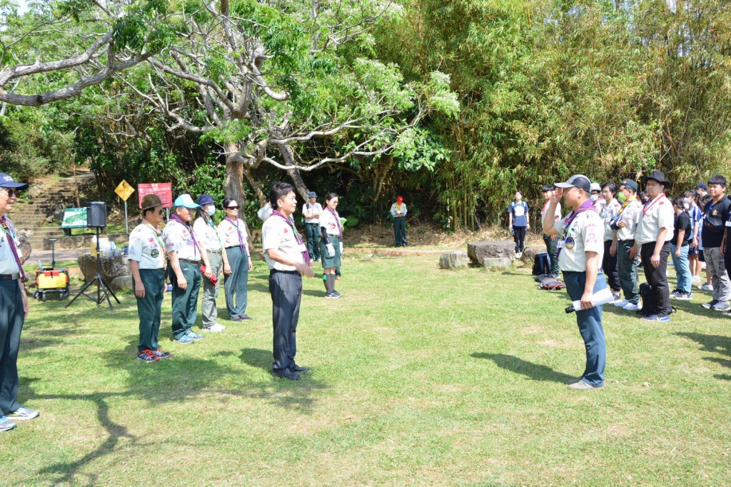 18393屏東縣慶祝110年童軍節大會相片圖示