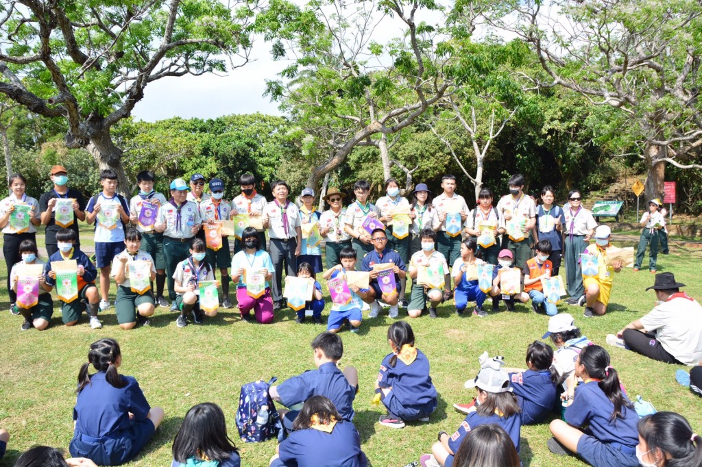 18398屏東縣慶祝110年童軍節大會相片圖示