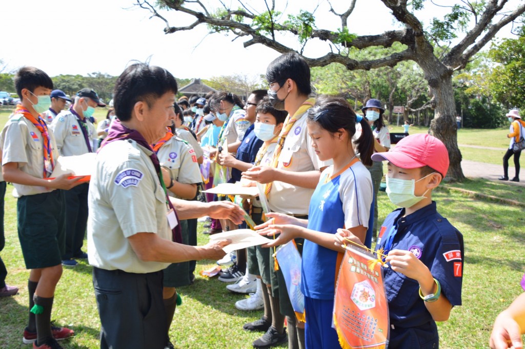 18414屏東縣慶祝110年童軍節大會相片圖示