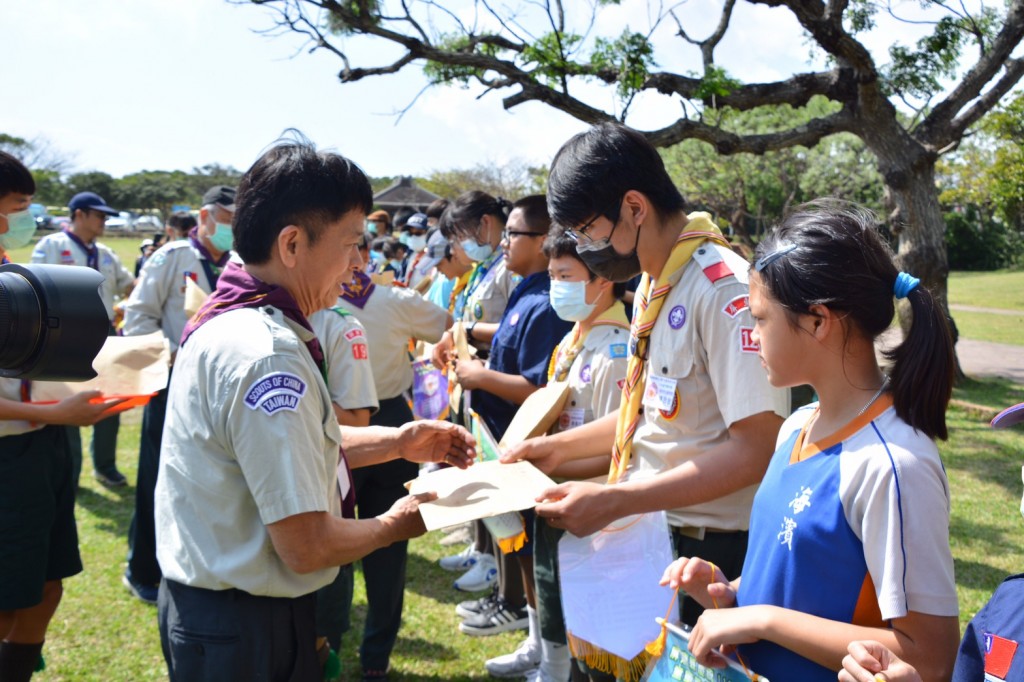 18415屏東縣慶祝110年童軍節大會相片圖示