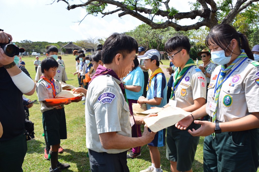 18419屏東縣慶祝110年童軍節大會相片圖示