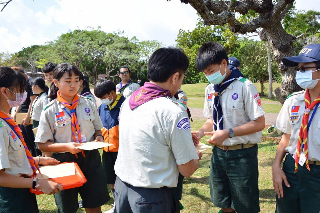 18421屏東縣慶祝110年童軍節大會相片圖示