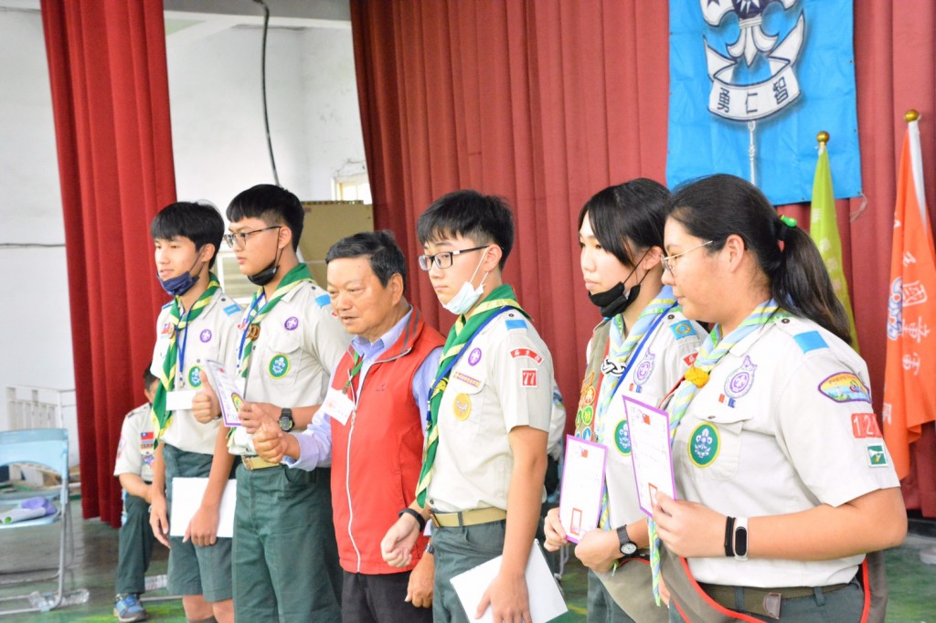 18548屏東縣慶祝110年童軍節大會相片圖示