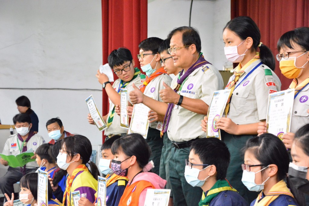 18561屏東縣慶祝110年童軍節大會相片圖示