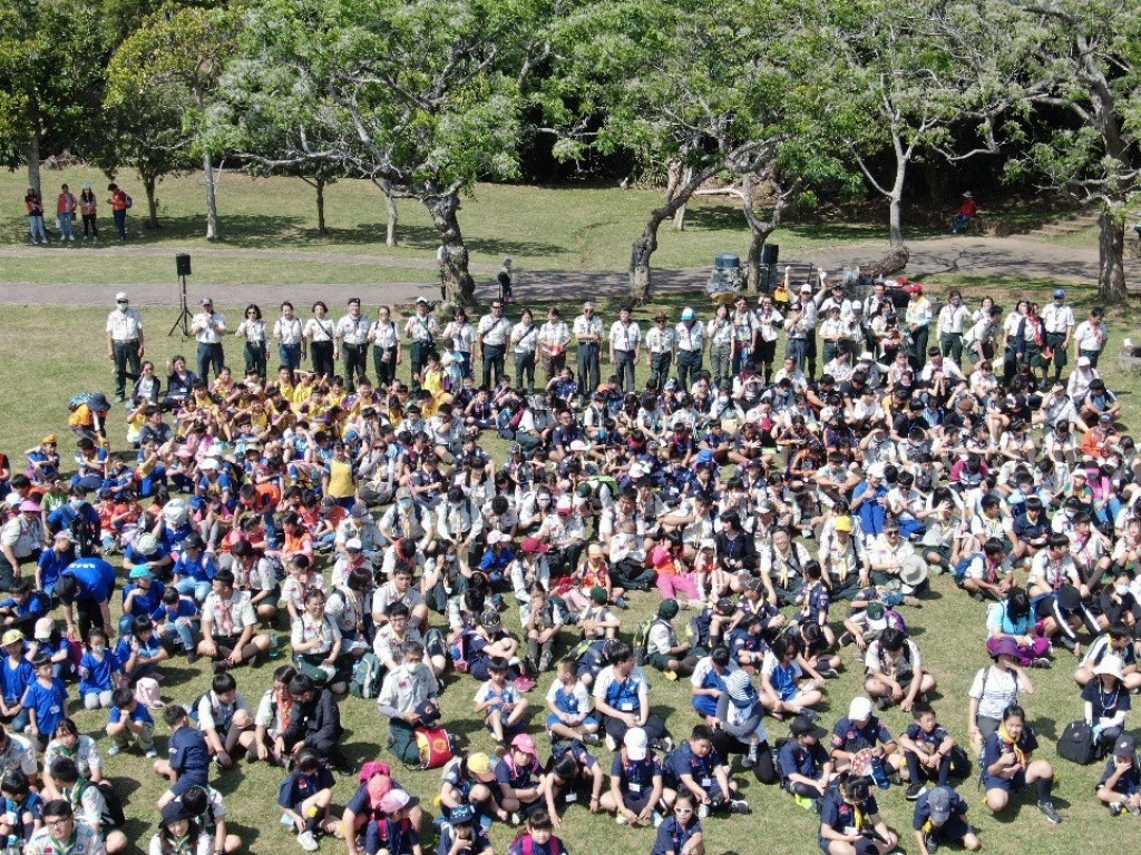 18572屏東縣慶祝110年童軍節大會相片圖示