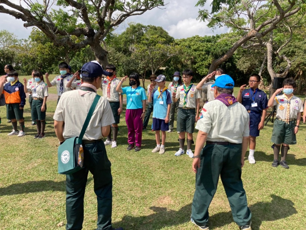 18989屏東縣慶祝110年童軍節大會相片圖示